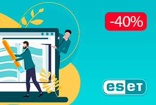 Знижка 40% на ESET для навчальних закладів!
