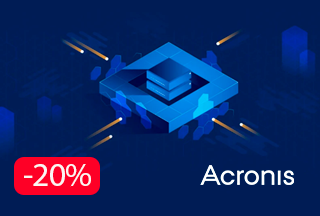 Знижки до 20% на Acronis Cyber Protect!