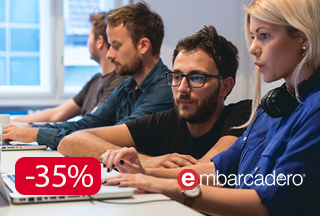 На оновлення продуктів сімейства Embarcadero RAD Studio -35%!