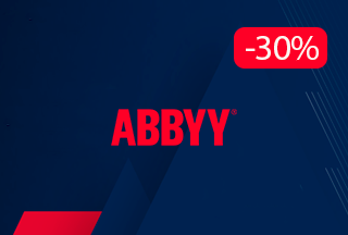 Знижка -30% на ABBYY FineReader плюс бонус!