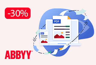 Перехід на ABBYY FineReader PDF зі знижкою до 30%!