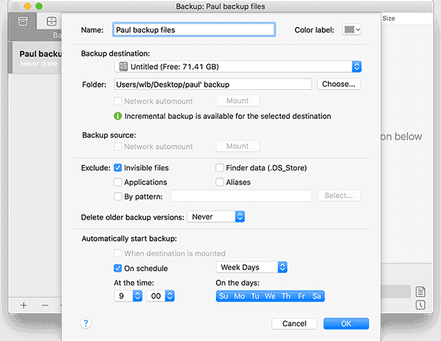 EaseUS Todo Backup for Mac картинка №25558