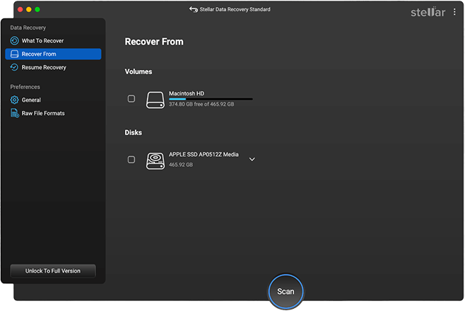 Stellar Data Recovery Standard for Mac картинка №29956