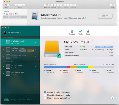 extFS for Mac by Paragon Software картинка №25125