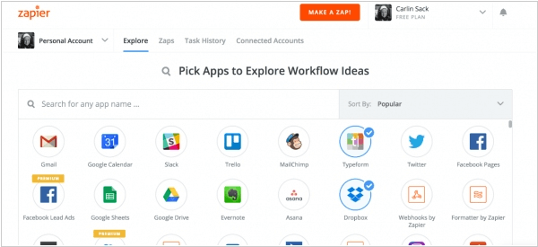 Zapier Starter картинка №23262