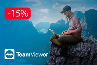 Знижка 15% на нові підписки TeamViewer!