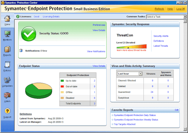 Symantec Endpoint Protection Small Business Edition картинка №22634