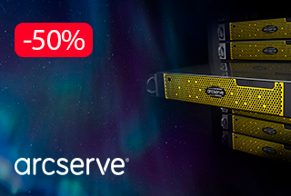 Конкурентний перехід на Arcserve зі знижкою -50%!