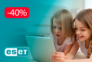 ESET Parental Control зі знижкою 40%!