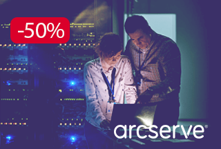 Міграція з рішень Veeam на Arcserve зі знижкою -50%!