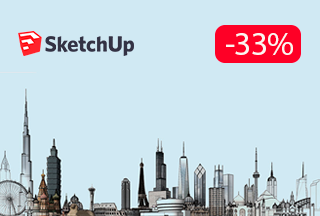 Підписка SketchUp Studio на 1/3 дешевше!