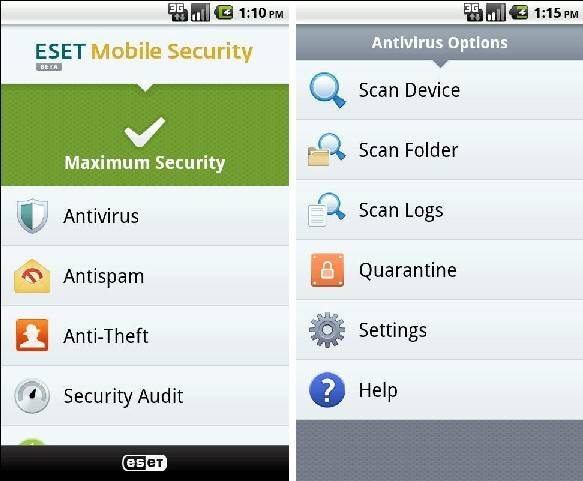ESET Mobile Security картинка №22376