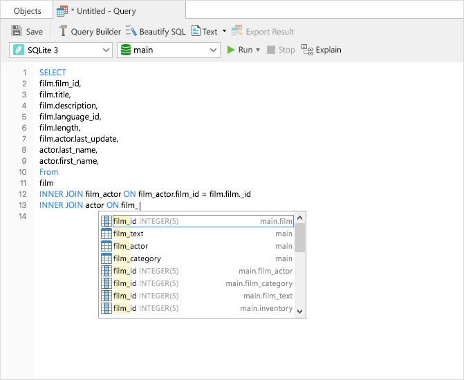 Navicat for SQLite картинка №23377