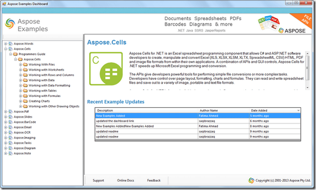 Aspose.Cells Product Family картинка №24223