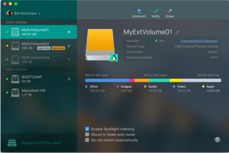extFS for Mac by Paragon Software картинка №25126