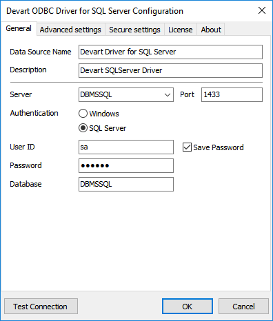 Devart ODBC Driver for SQL Server картинка №24115