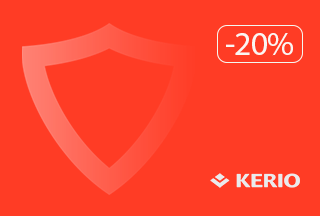 Знижка -20% для нових користувачів Kerio Control!