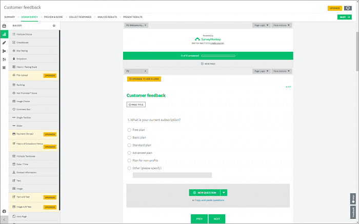 SurveyMonkey Standard картинка №27224