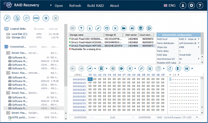 SysDev Labs UFS Explorer RAID Recovery картинка №25437