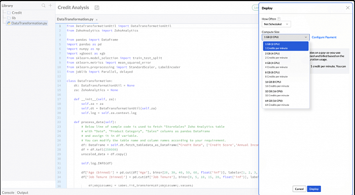 Zoho Analytics Standard картинка №32898