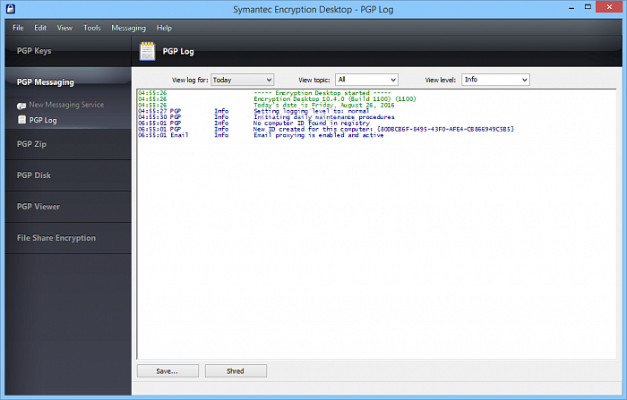 Symantec Desktop Email Encryption картинка №22639