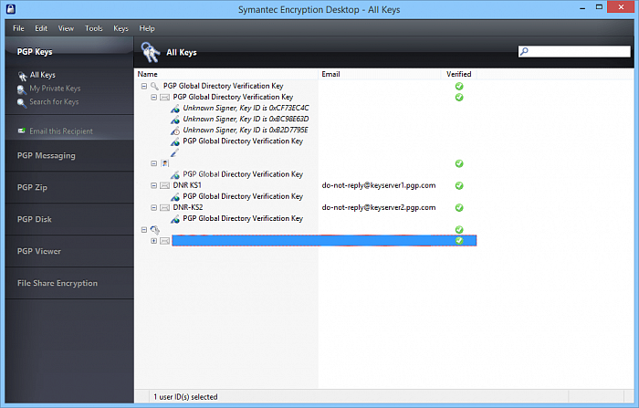 Symantec Desktop Email Encryption картинка №22638