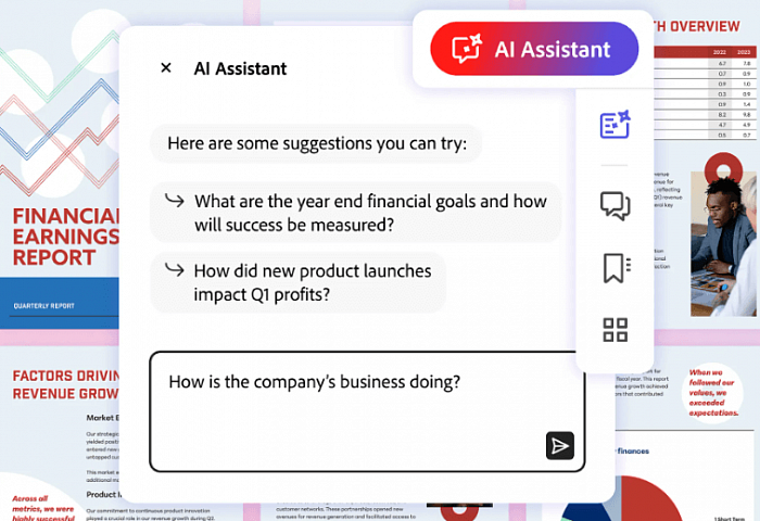 Adobe AI Assistant for Acrobat for teams картинка №32347