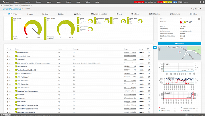 Paessler PRTG Network Monitor картинка №23012