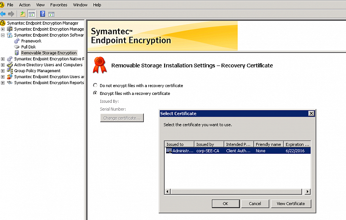Symantec Endpoint Encryption картинка №22642