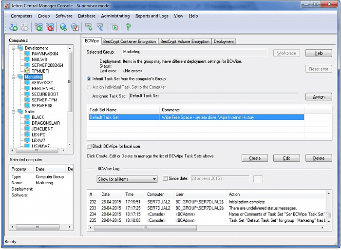 Jetico BCWipe Enterprise картинка №29322