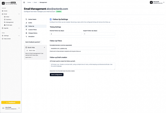 Actor AI Assistant Business картинка №32794