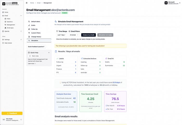 Actor AI Assistant Business картинка №32792