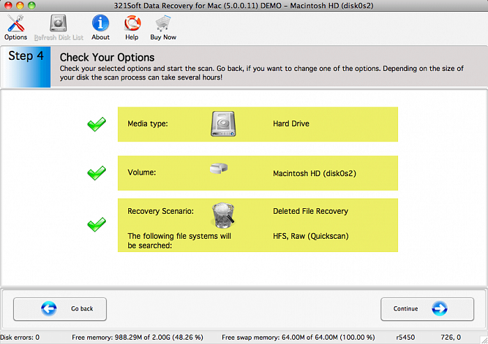 321Soft Data Recovery for Mac картинка №25548