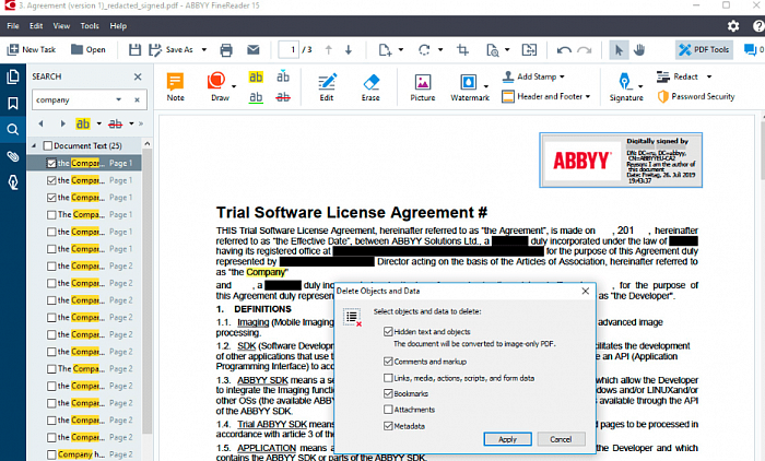 ABBYY FineReader 15 Standard Windows 1 year - ESD Download