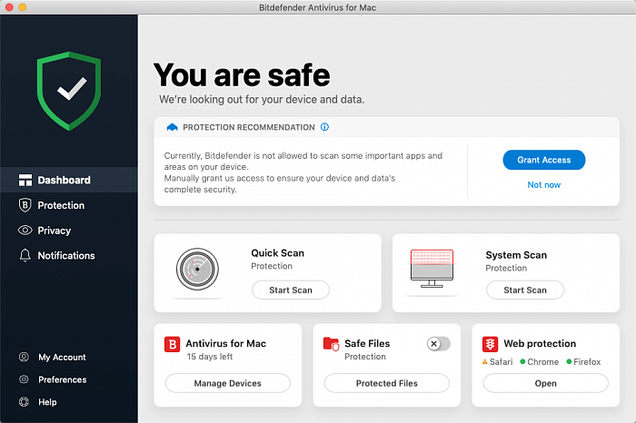 BitDefender Antivirus for Mac картинка №22410