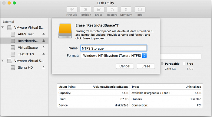 Microsoft NTFS for Mac by Tuxera картинка №25030