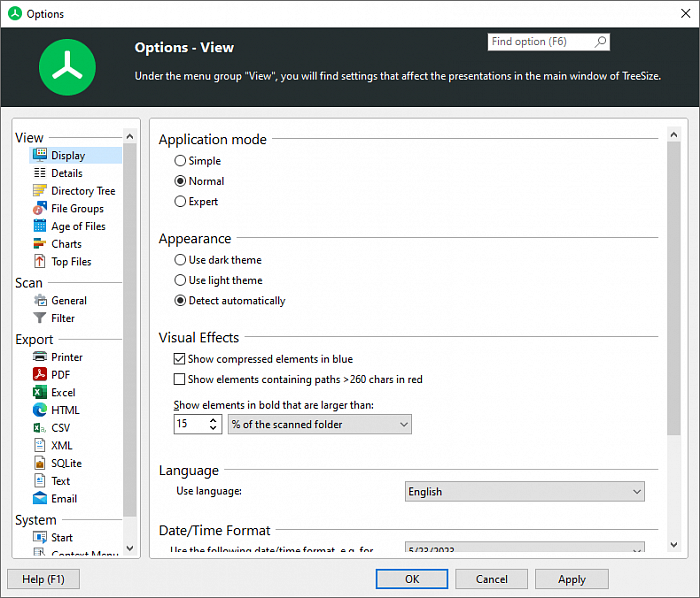 JAM Software TreeSize Personal картинка №29248