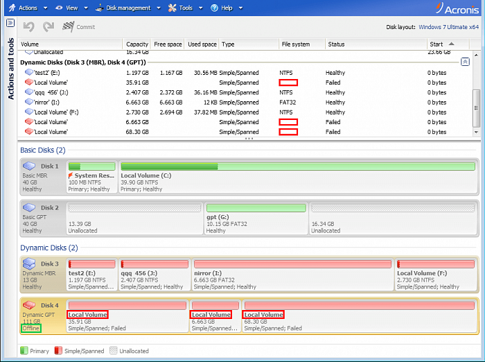 Acronis Disk Director Workstation картинка №25545