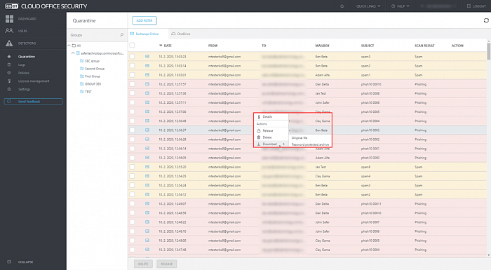 ESET Cloud Office Security картинка №22954