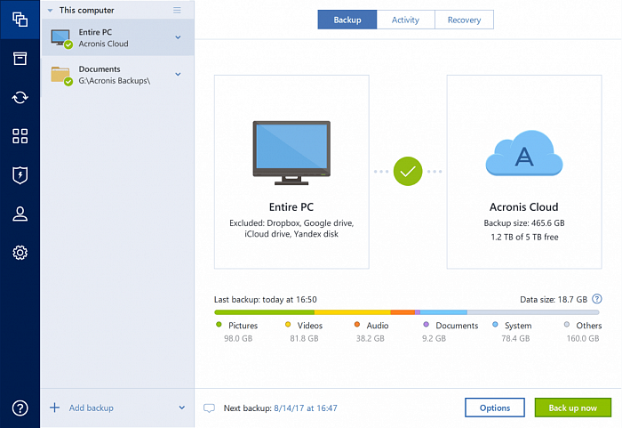 Acronis Cyber Protect Home Office картинка №25488