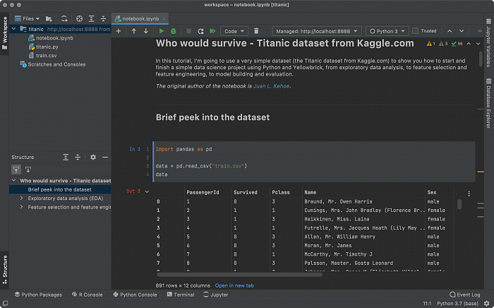 JetBrains DataSpell картинка №27330