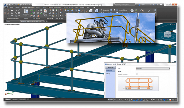 Autodesk Advance Steel картинка №24899