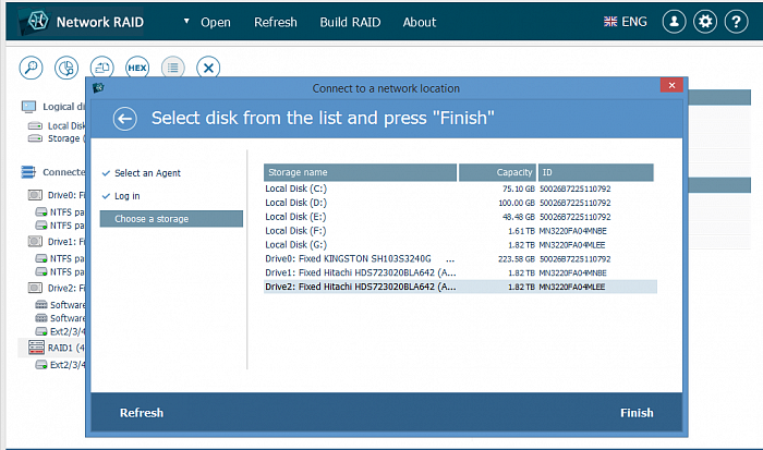 SysDev Labs UFS Explorer Network RAID картинка №25453