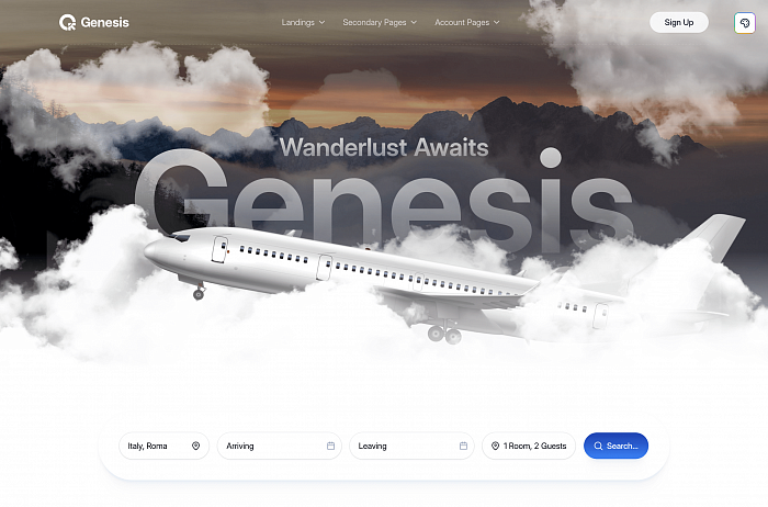 PrimeTek Genesis Templates картинка №33121