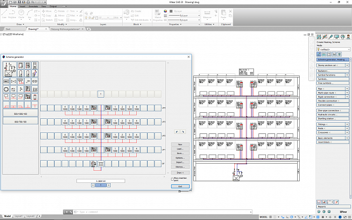 LINEAR Heating Solutions for AutoCAD Starter картинка №31470