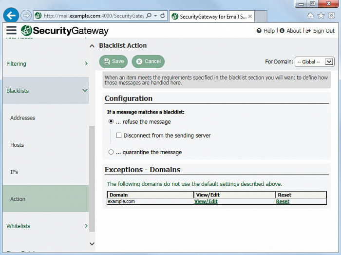 MDaemon SecurityGateway for Email Servers картинка №22693