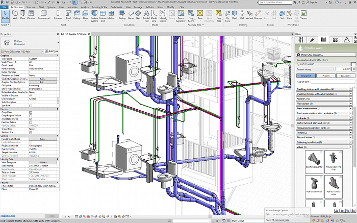 LINEAR Water Solutions for Revit Starter картинка №31483