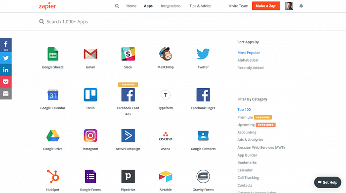 Zapier Starter картинка №23261