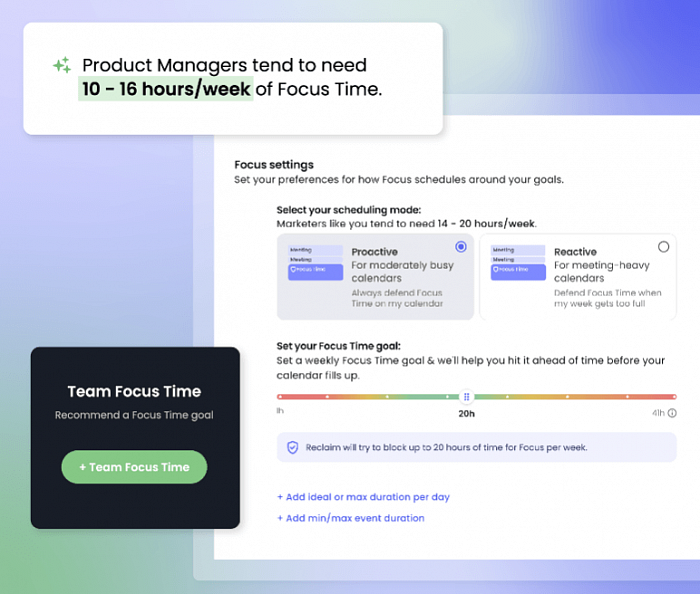 Reclaim AI Business картинка №32458