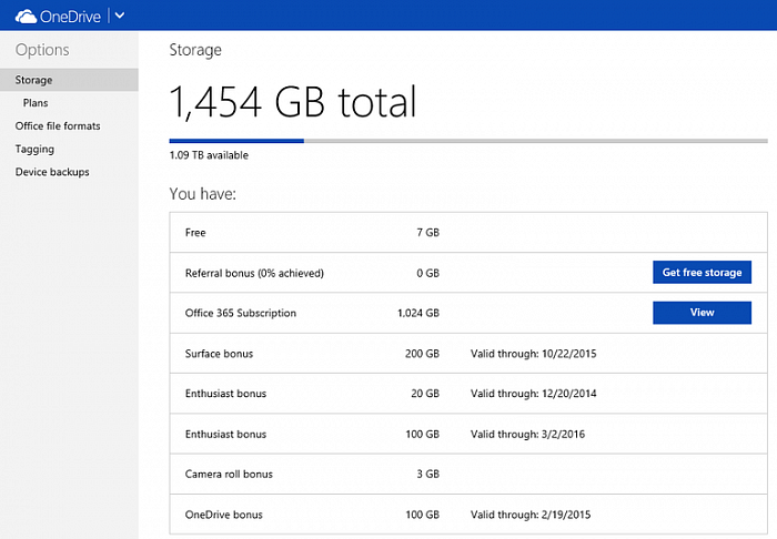 Microsoft Office 365 Extra File Storage (OLP) картинка №23518